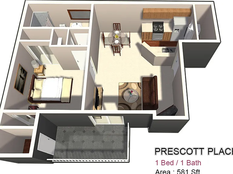 One Bed / One Bath