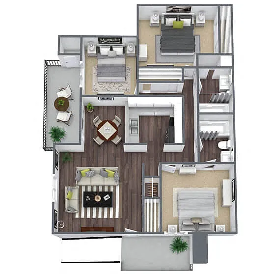 Floor plan C1
