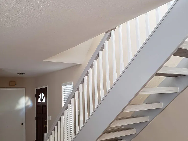 Living room and Stairs