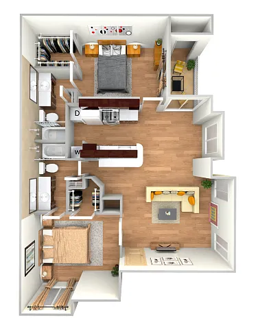 Floor plan B2