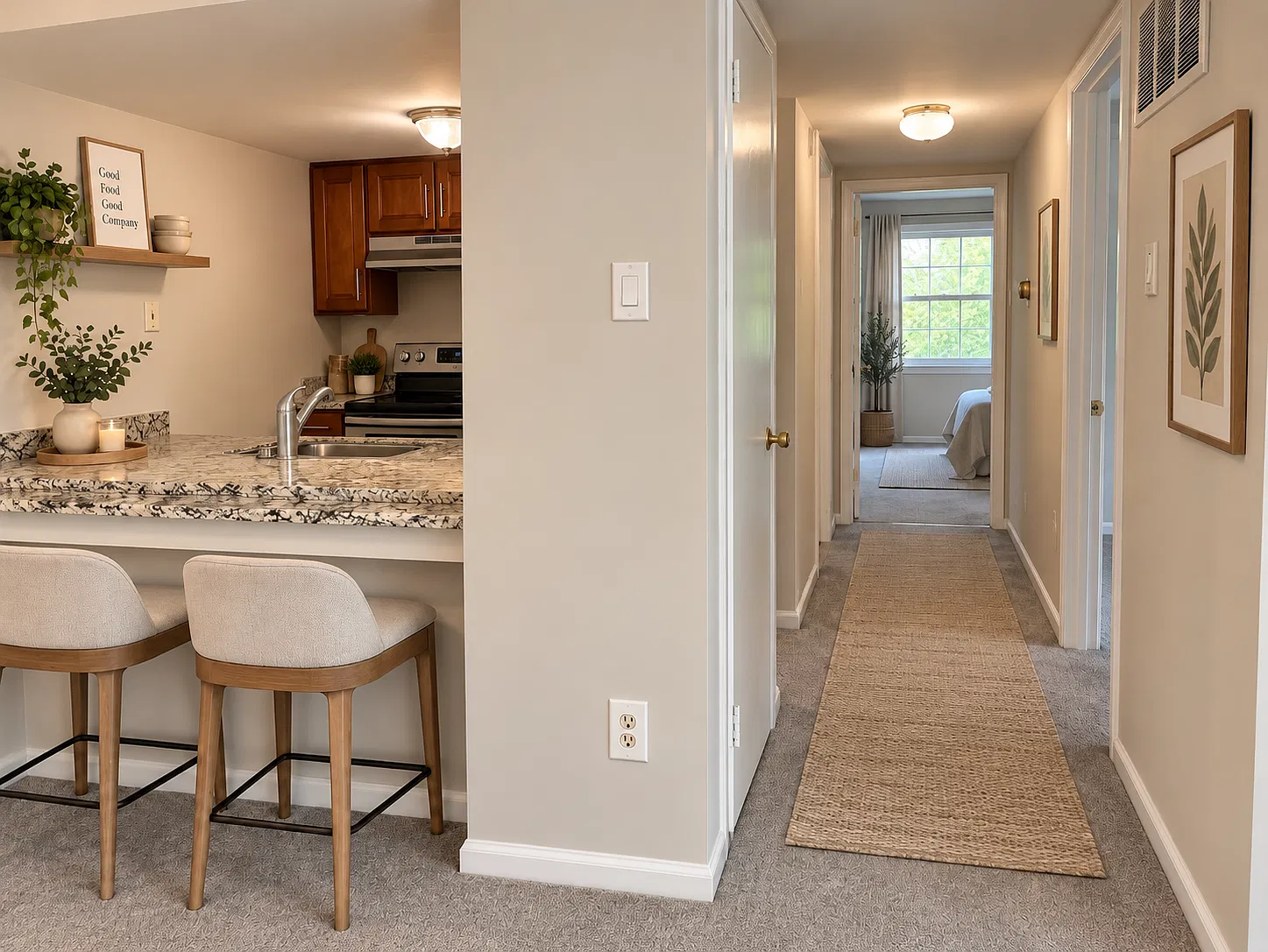 2 bed, 1.5 bath, 1060 sqft, $1,950 — Photo 3