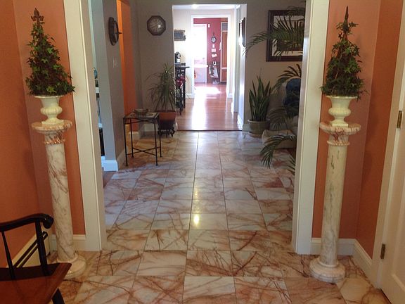 Marbled floor Main Entrance