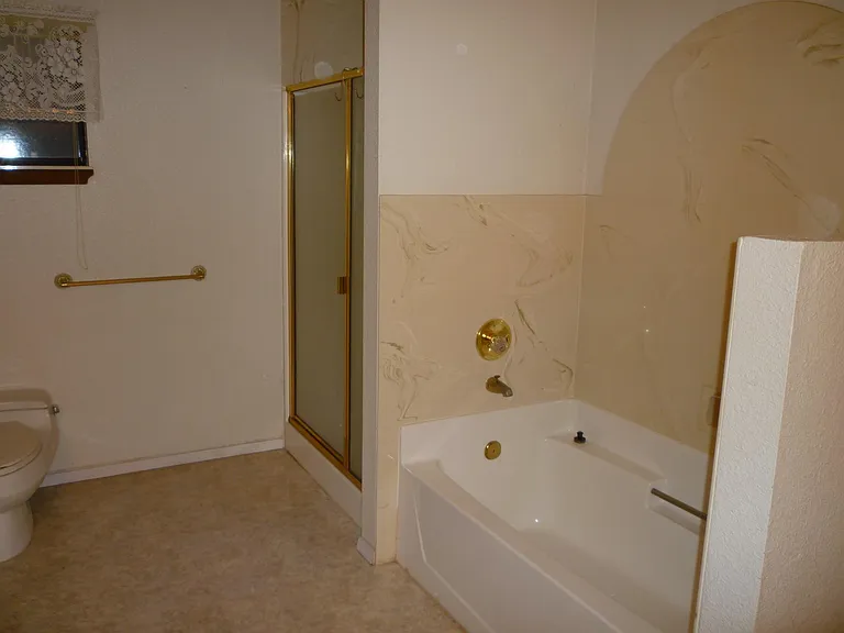 Master Bathroom with Shower and Bathtub