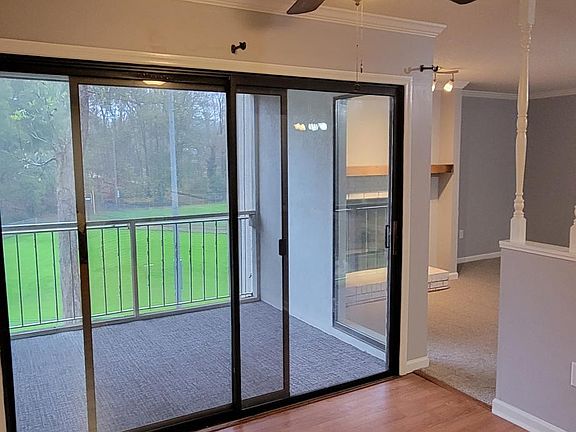 Patio view from dining room