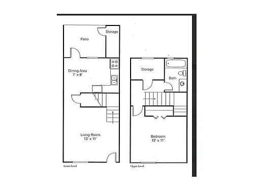 Floor plan 1.1 Townhome