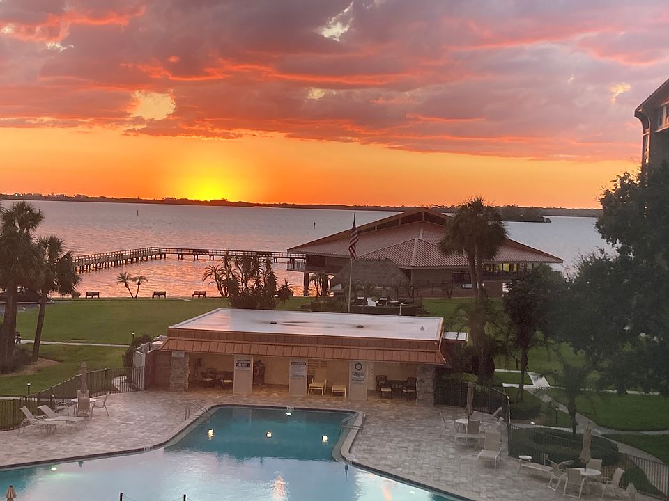Sunsets from this condo are spectacular. This was taken just before the hurricane so the fishing piers will be rebuilt this summer.