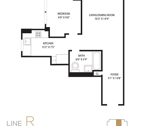 2nd image of 30 Park Ave #8R