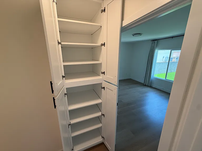 Hallway shelving