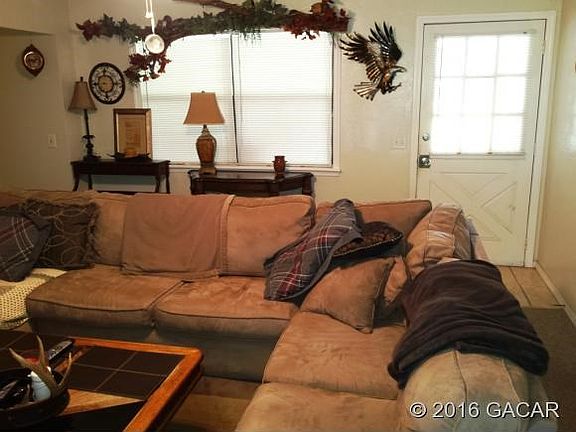 Front door to living room