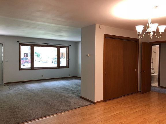 Open concept living room and dining room