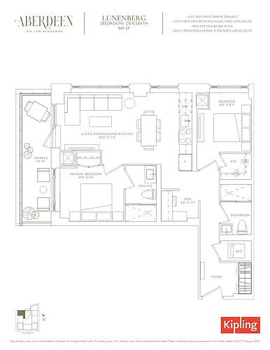 Floor plan 709