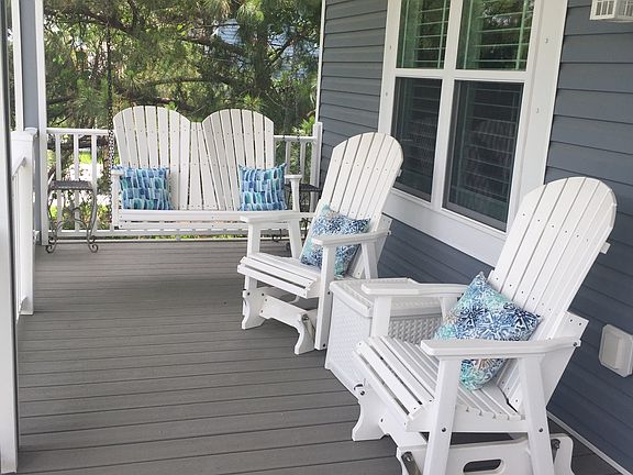 Covered front porch