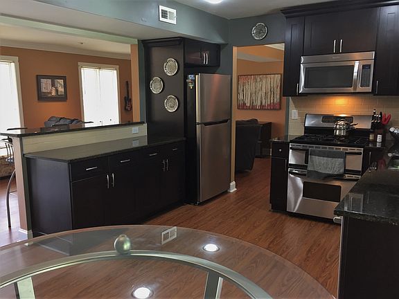 Open Kitchen, LR, DR