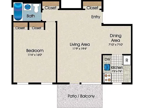Floor plan A2