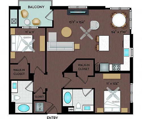Floor plan 22F5