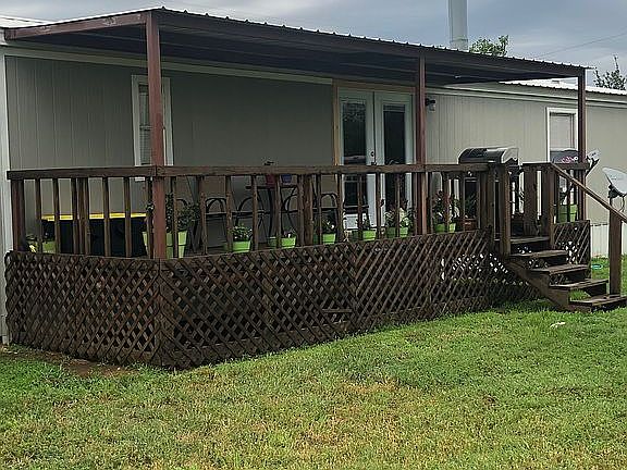 New rear porch