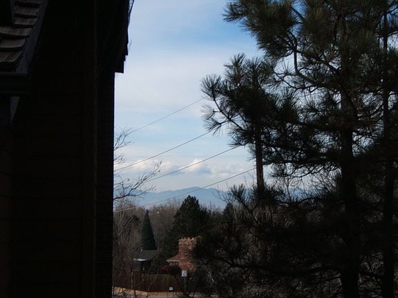 Mountain View from Kitchen