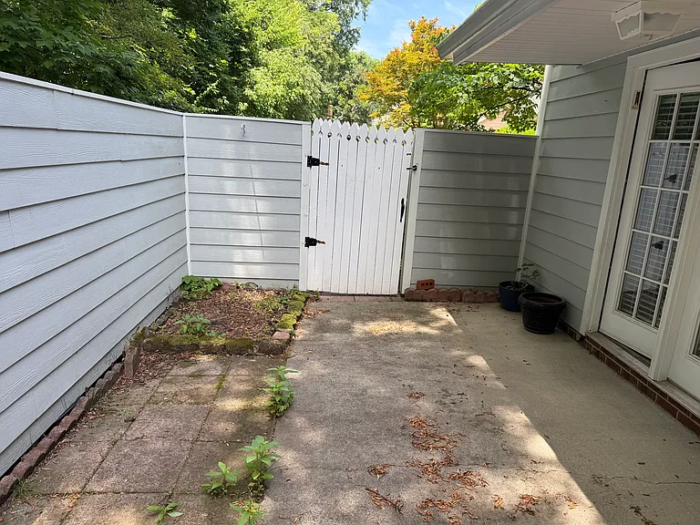 Spacious enclosed patio
