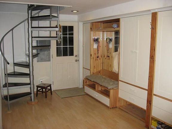 Basement entry
