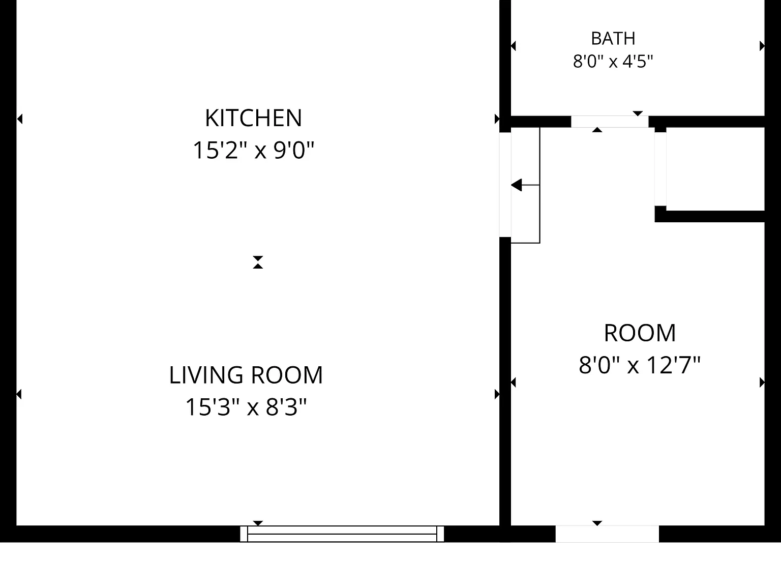 Studio, 450 sqft, $1,900 — Photo 2