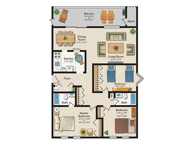 Floor plan SUMMIT
