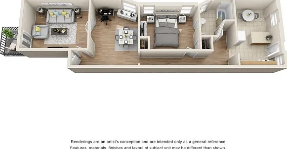 1 Bedroom | 1 Bathroom 1 Bedroom | 1 Bathroom