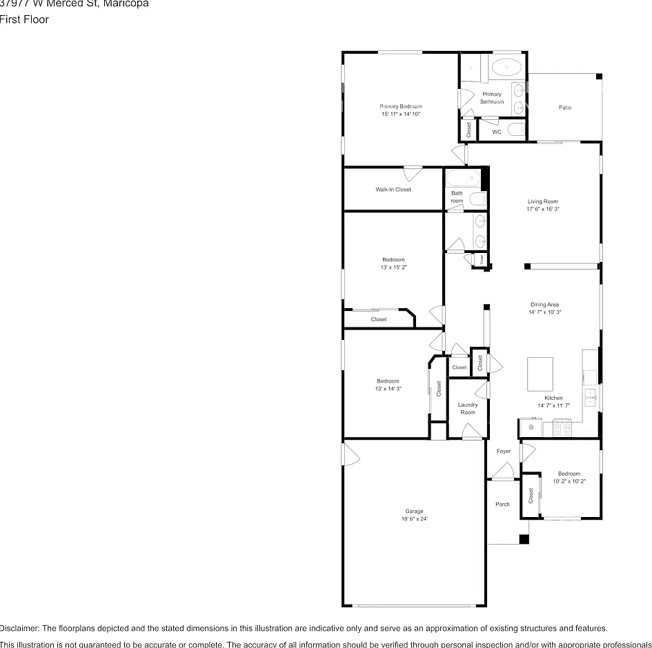 37977 W Merced St Maricopa, AZ 85138 — Photo 2