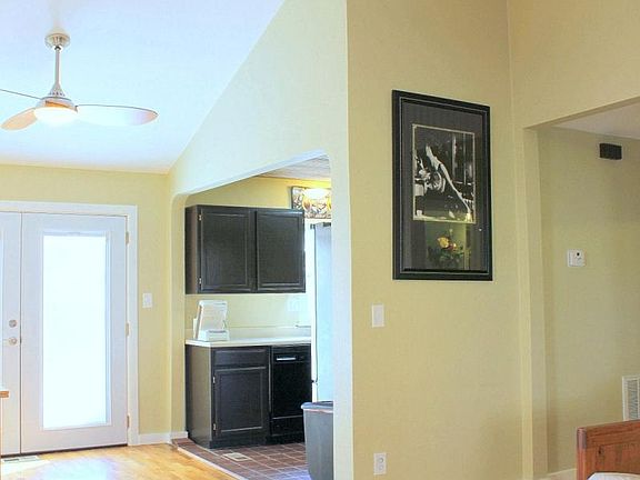 Open living and dining floor plan.