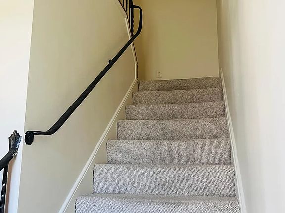 Private Entry Steps to upstairs apartment