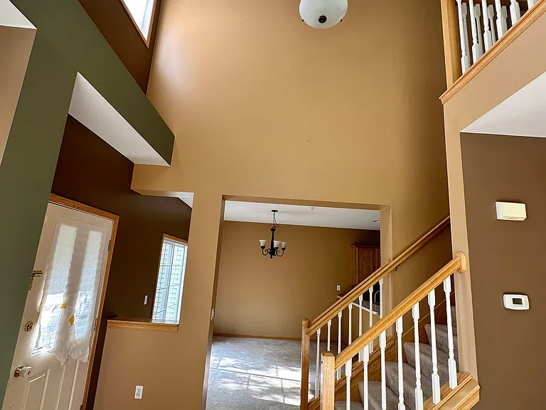 View of dining room from livingroom