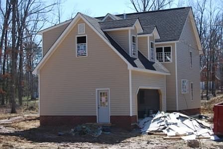 2 Car Side-entry Garage
