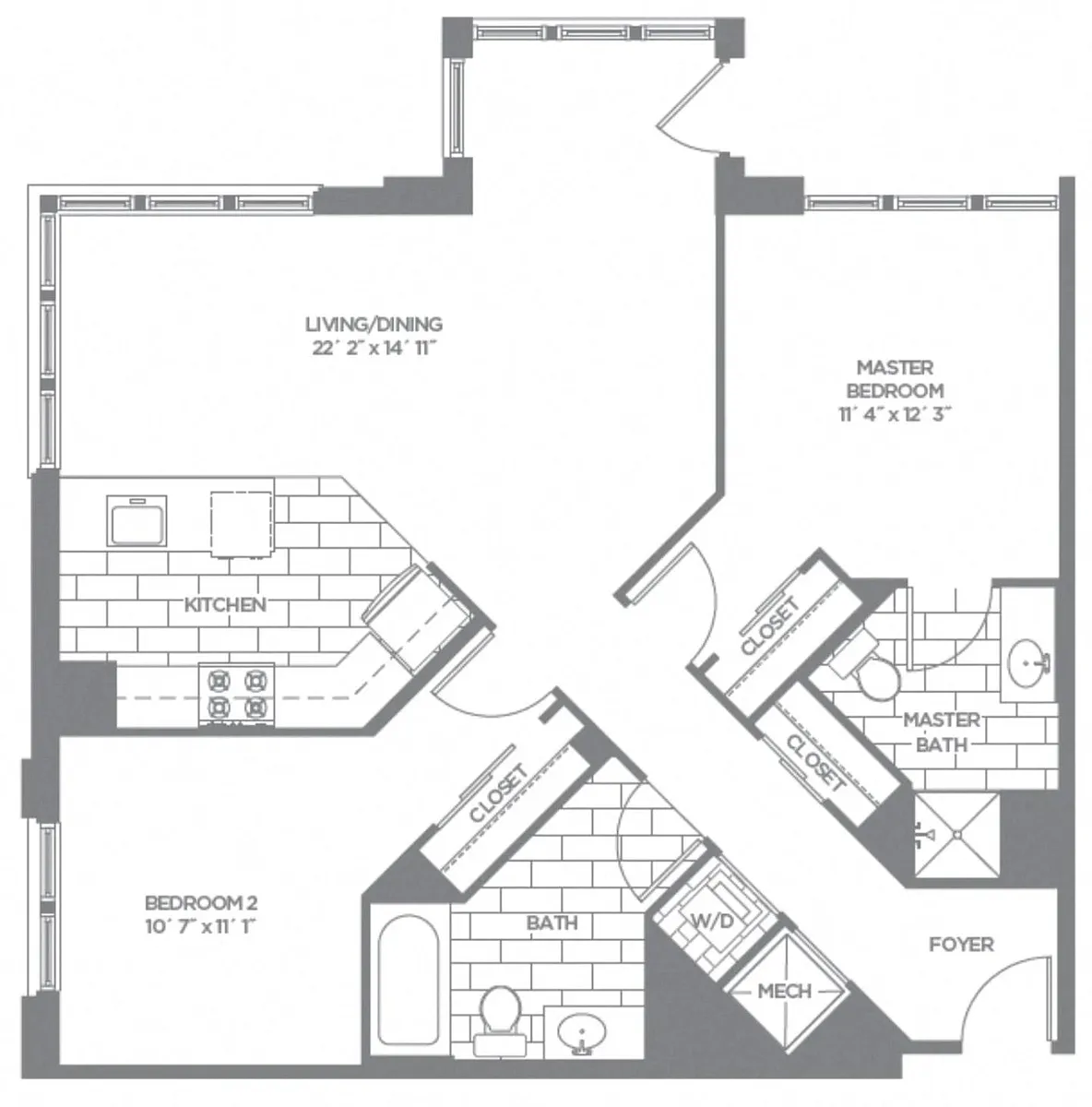 Floor plan C8