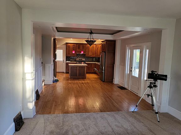 View from Living Room - Dining Room - Kitchen