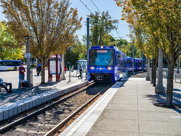 Located just 0.04 miles from the MAX Light Rail, getting around the city is a breeze.