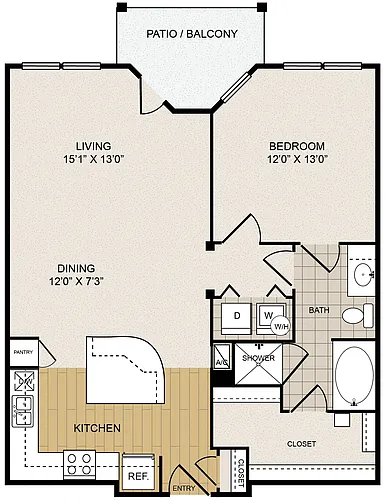 Floor plan Mid-rise A4