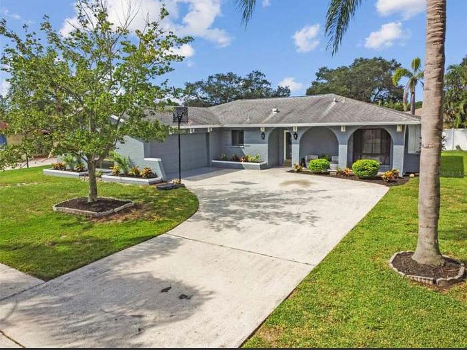 front of Home and 2 car garage