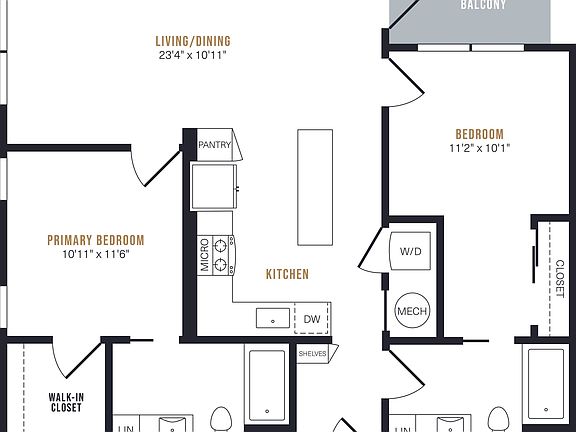 5th image of 23000 Military Rd S #2302