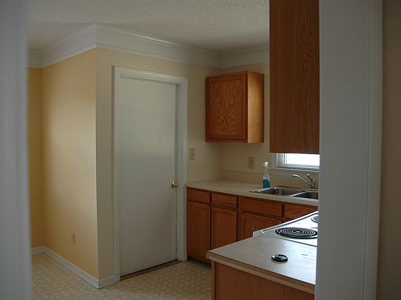 Kitchen and back entrance