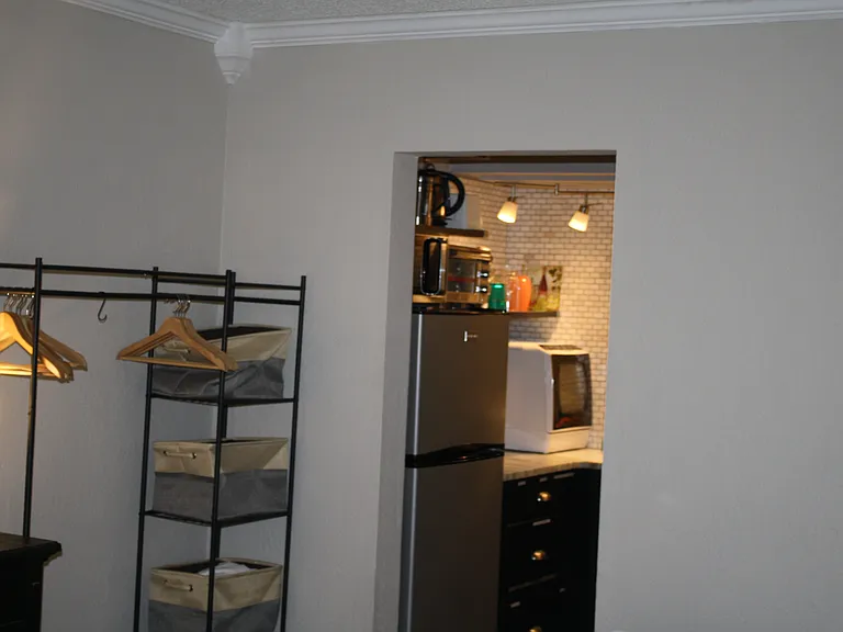 Hanging clothes