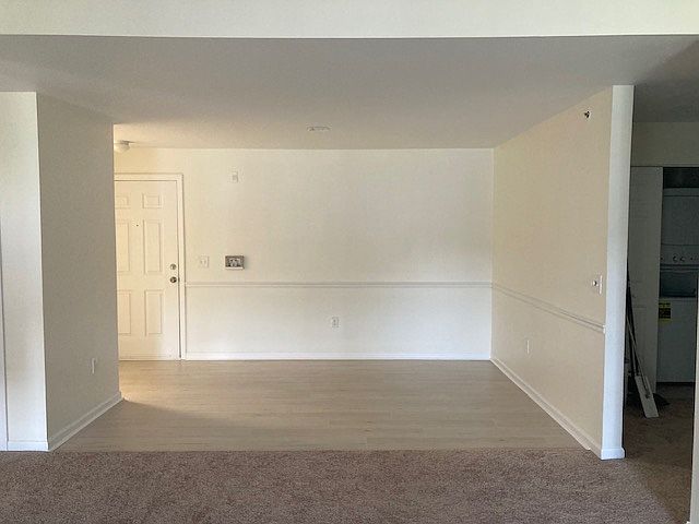 Dining area 11.75 x 9.0 ft with entry door