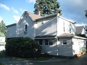 Northwest corner of home