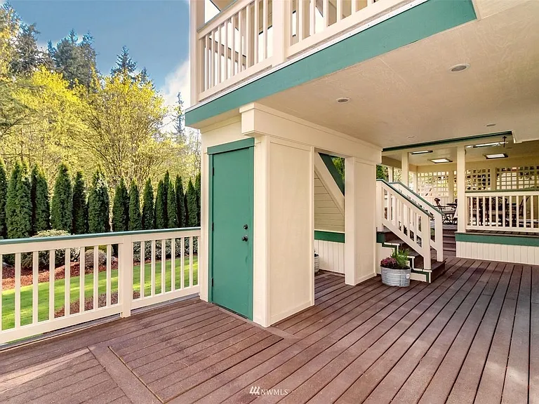 lower deck and under stairs storage