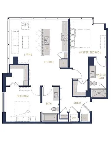 Floor plan The Evan