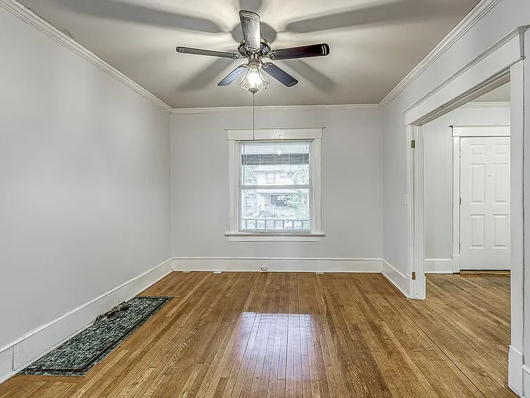 Living Room - Original French Doors can be re-installed