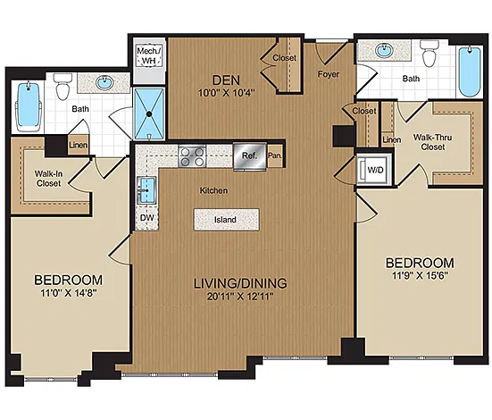Floor plan D3