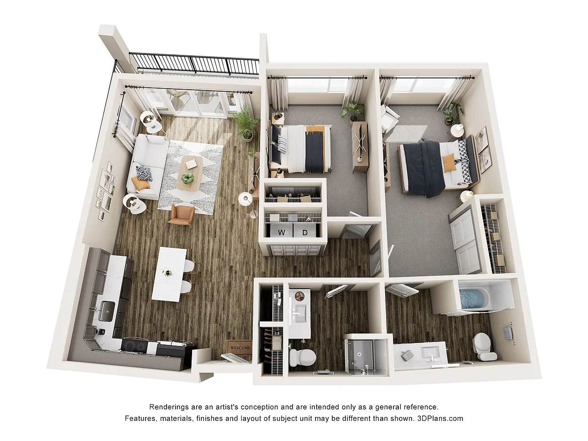 Floor plan B3a