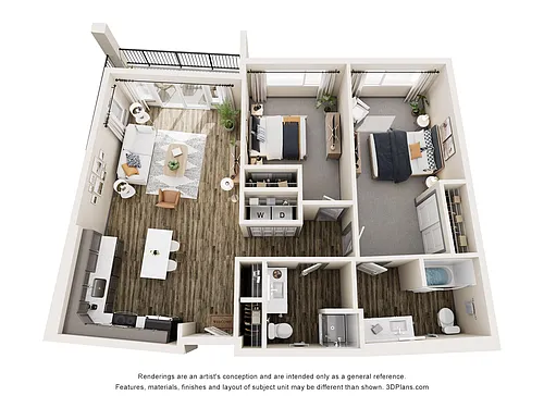 Floor plan B3a