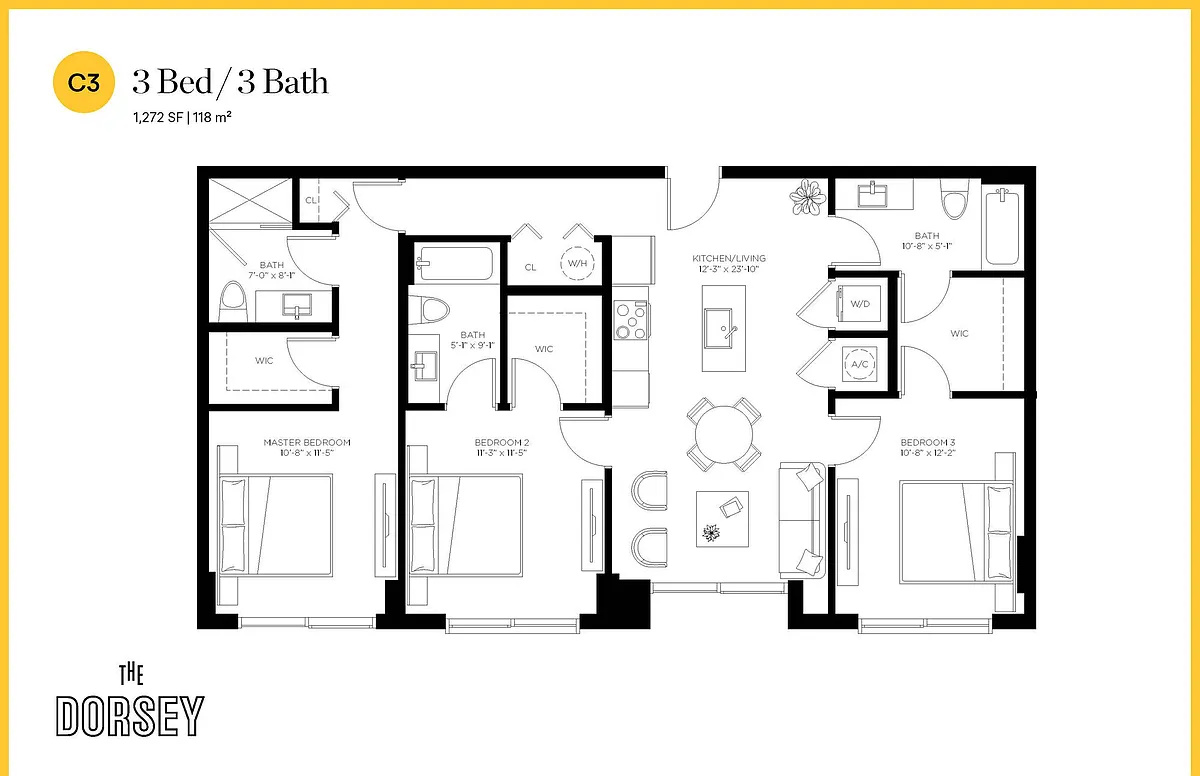Floor plan C3