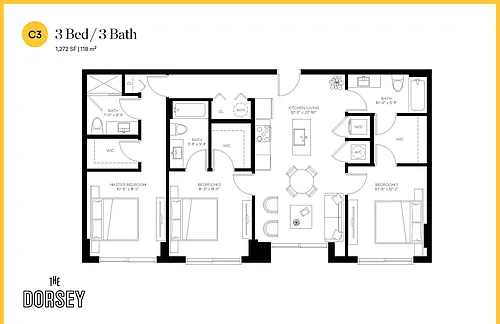 Floor plan C3