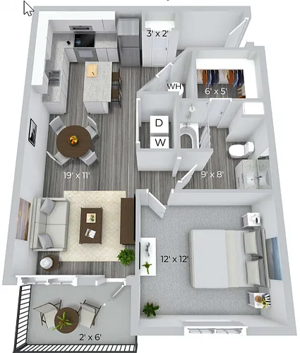 Floor plan Adams